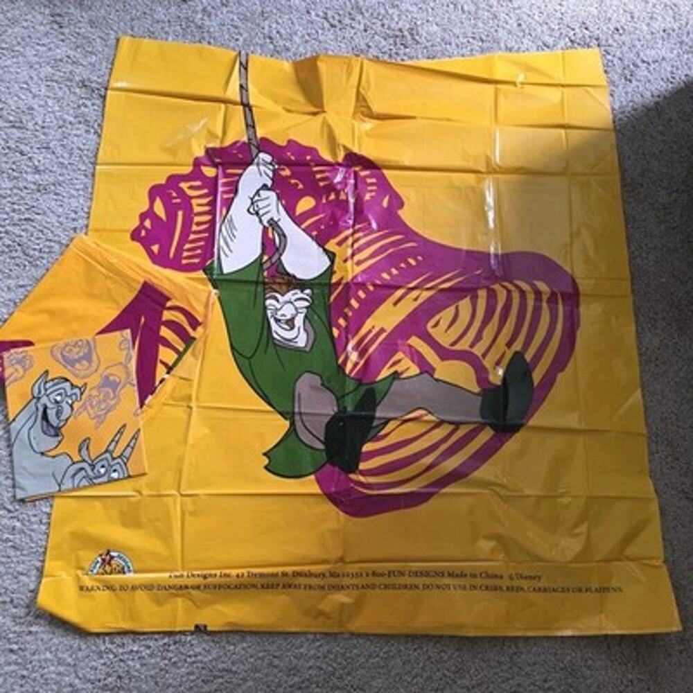 Vintage Disney The Hunchback of Notre Dame Decorative Lawn & Leaf Bags 3 Pack